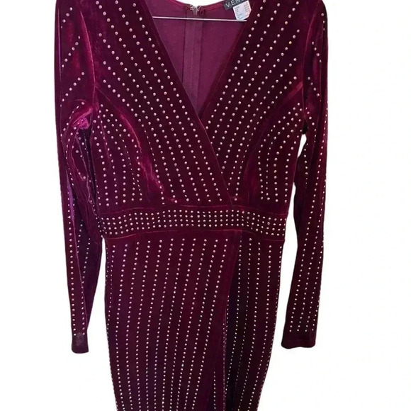 BRAND NEW - Velvet and sequin NEW YEARS party dress -Sz M - Picture 6 of 8